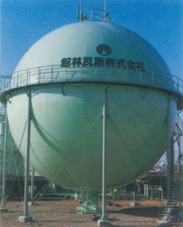 球形ガスホルダー