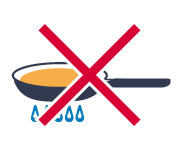 火気厳禁 フライパン