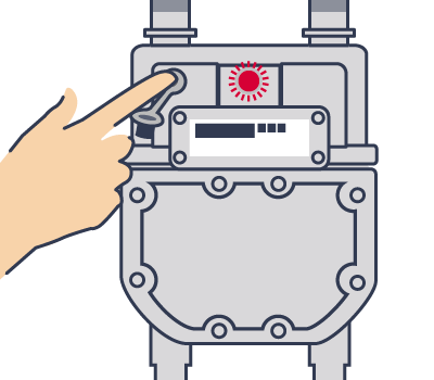 復帰ボタンを押す